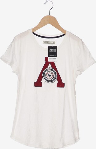 Abercrombie & Fitch T-Shirt M in Weiß: predná strana