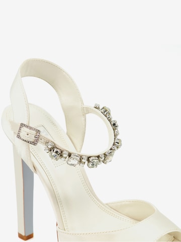 Dune LONDON Strap Sandals 'MIRACLE' in Beige