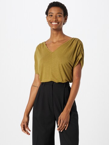 Sisley - Blusa em verde: frente