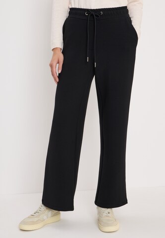 CECIL Wide leg Pants in Black: front