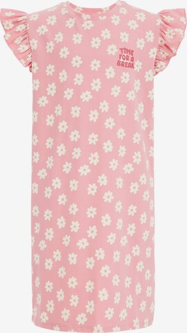 Chemise de nuit WE Fashion en rose : devant