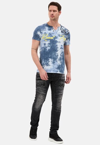 T-Shirt CIPO & BAXX en bleu