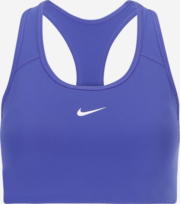 Reggiseno sportivo di NIKE in blu: frontale