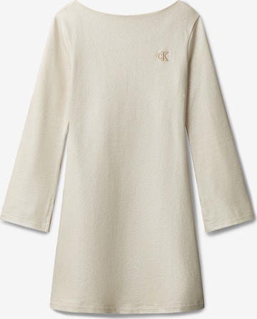 smėlio Calvin Klein Jeans Suknelė: priekis