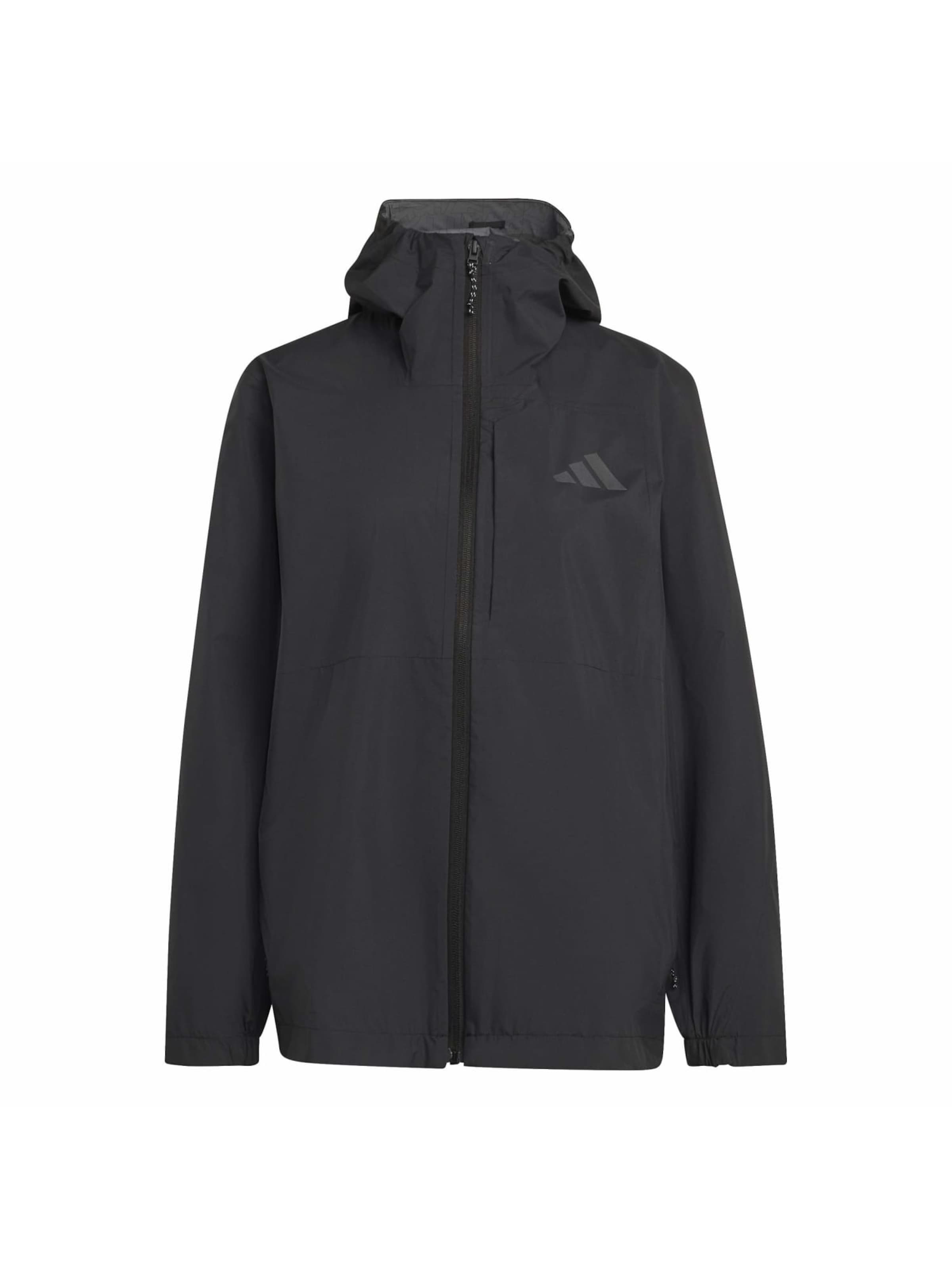 ADIDAS TERREX Zunanja jakna | črna barva: sprednja stran