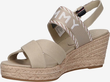 TOMMY HILFIGER Sandals in Brown: front