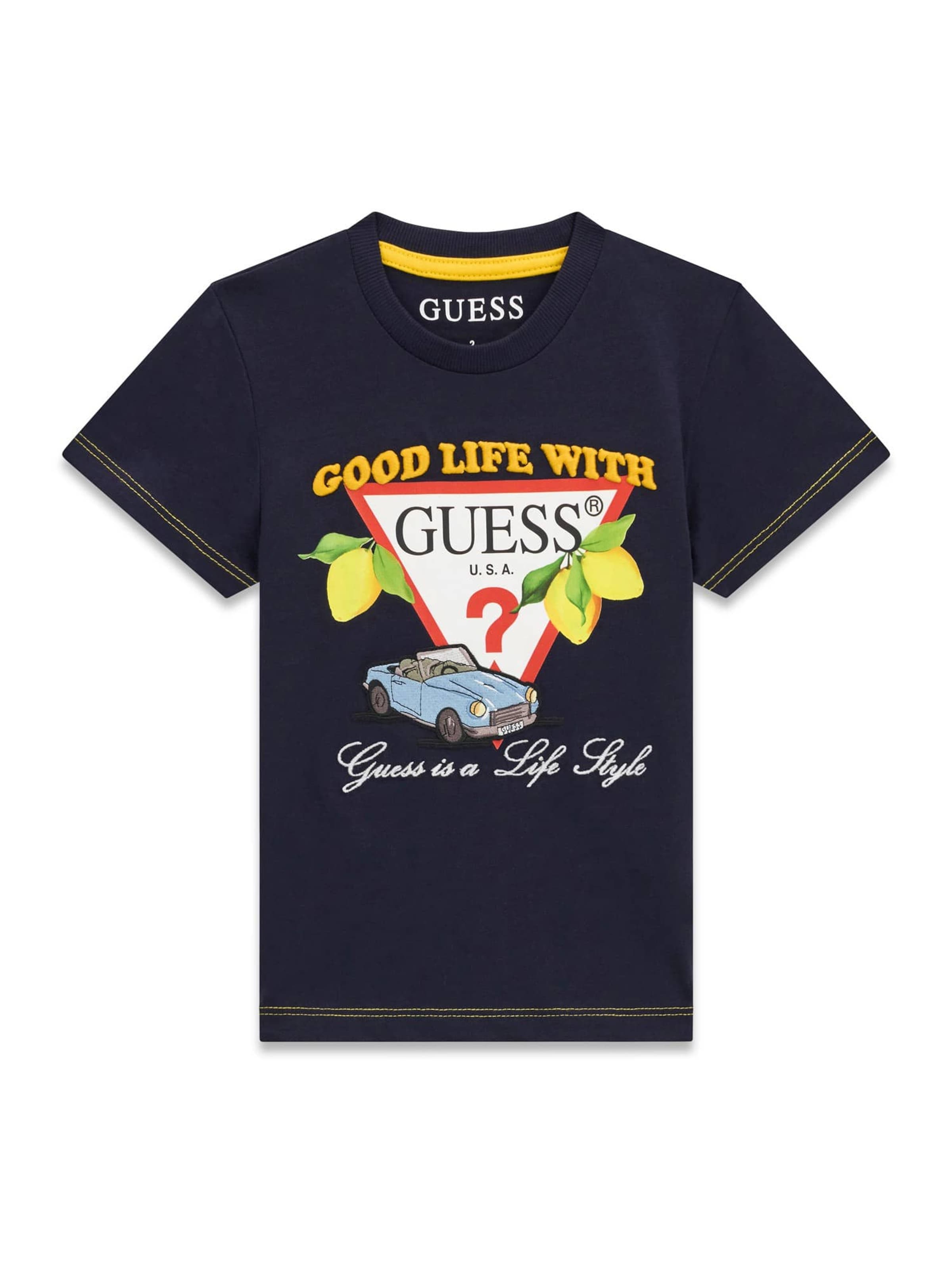 GUESS Shirt in Blue: front