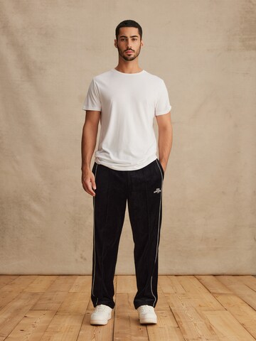 Regular Pantalon 'Leonard' DAN FOX APPAREL en noir