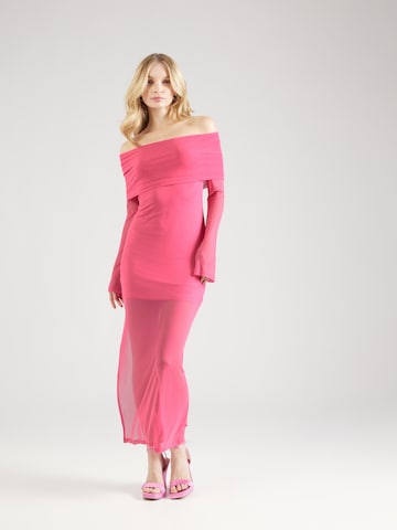 Monki Dress in Pink: front