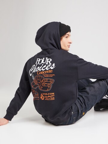 Sweat-shirt 'POUR CHOICES' Volcom en noir : devant