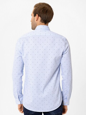 By Diess Collection Regular Fit Hemd in Blau