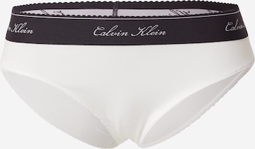 balta Calvin Klein Underwear Moteriškos kelnaitės: priekis