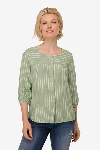 LAURASØN Tunic in Green: front