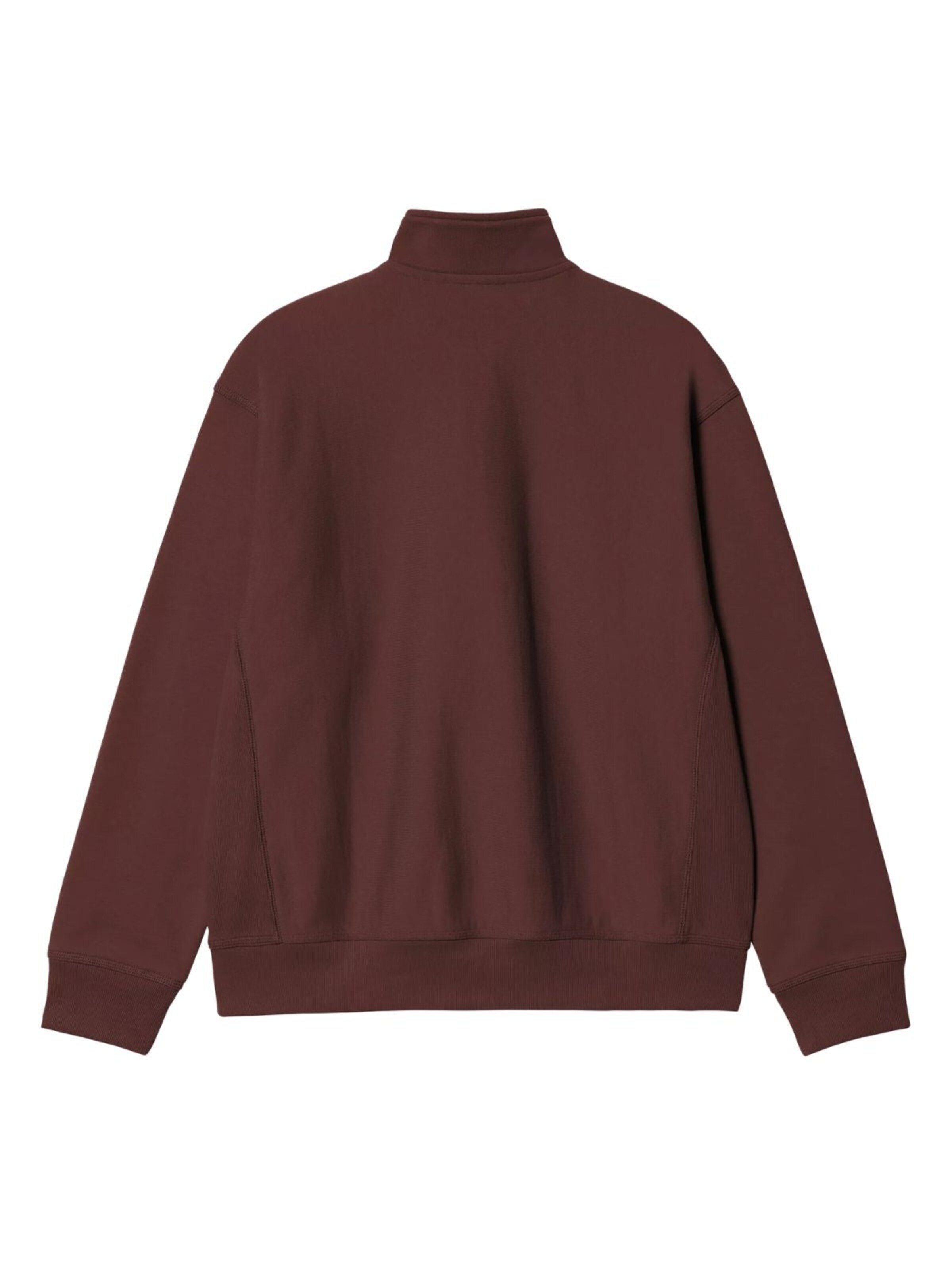 Carhartt WIP Pullover 'Half Zip American Script'‌ in Rot