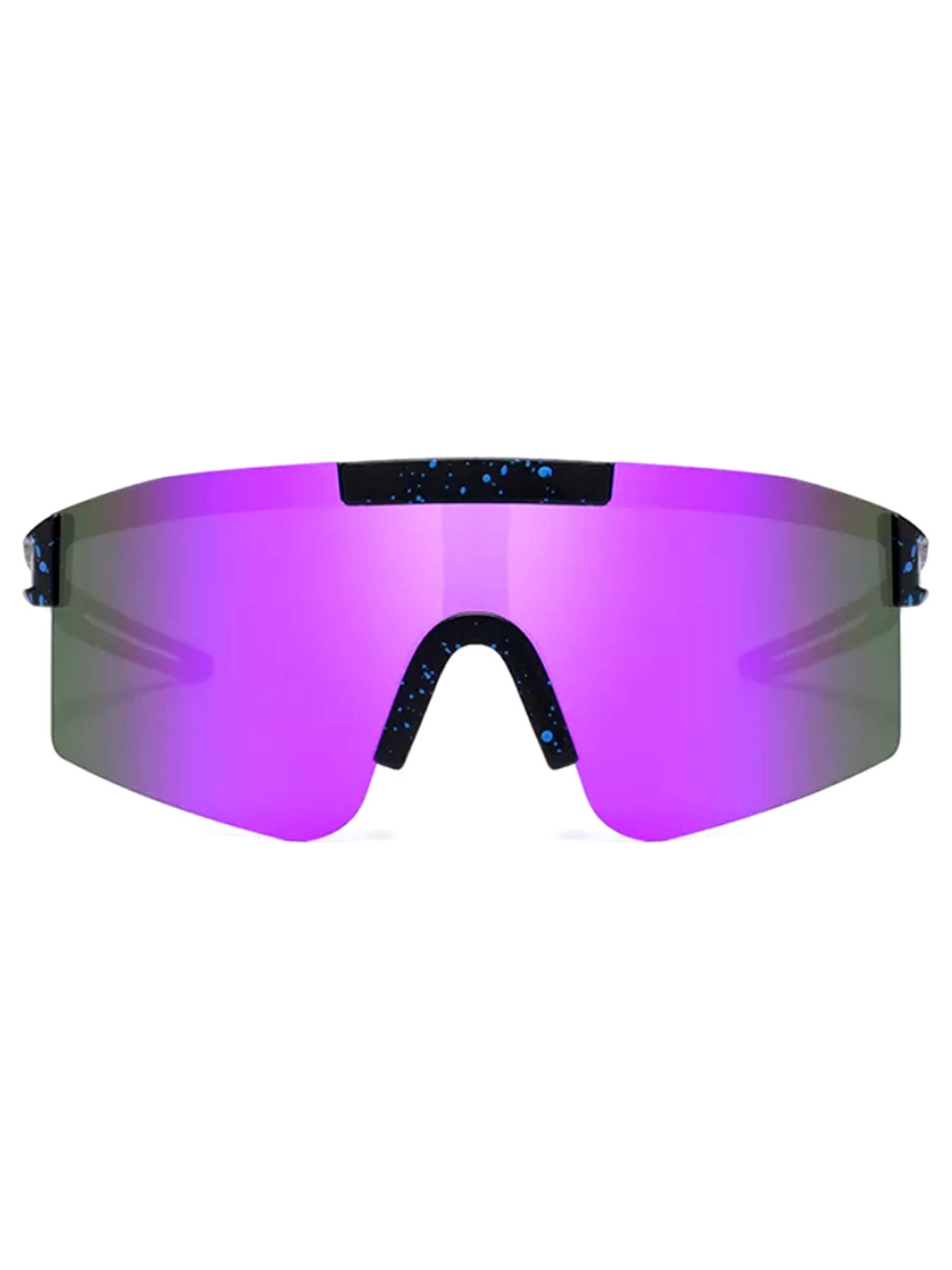 VEYREY Sunglasses in Black: front