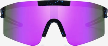 VEYREY Sunglasses in Black: front