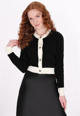 Cardigan 'Classic Look' DreiMaster Klassik en noir : devant