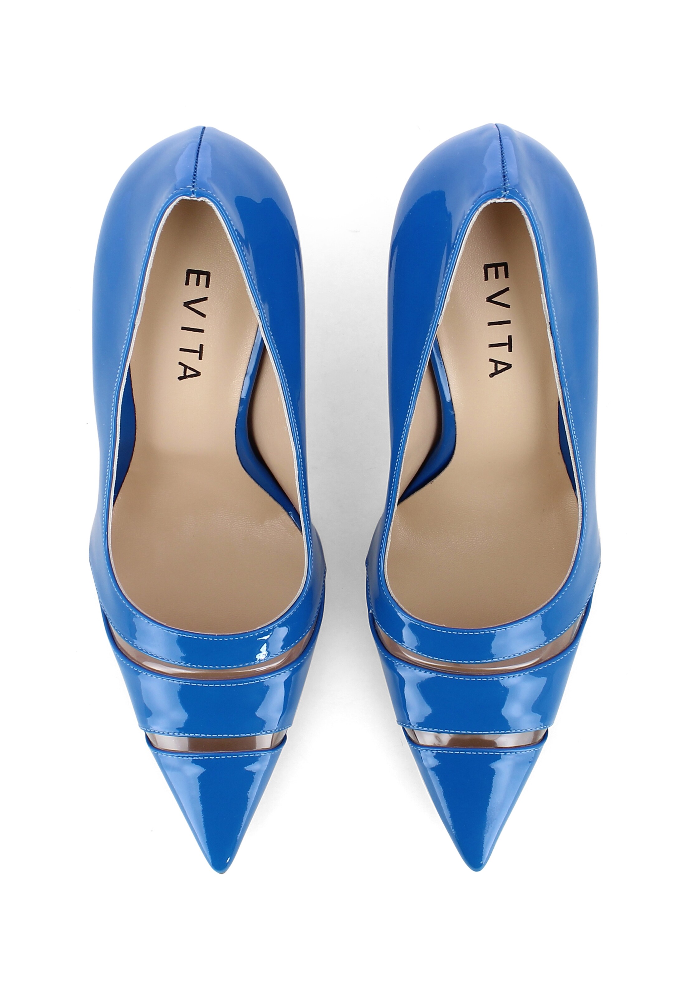 EVITA Pumps 'PIA' in Blau