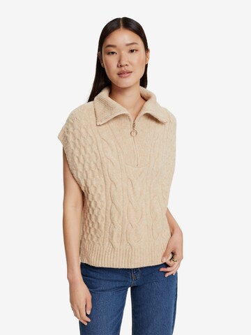 ESPRIT Pullover in Beige: predná strana