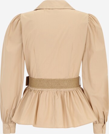 River Island Petite Bluse in Beige