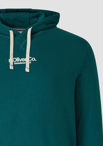 Sweat-shirt s.Oliver en vert