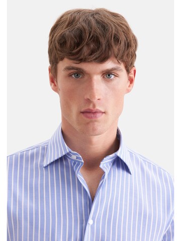SEIDENSTICKER Slim Fit Hemd in Blau