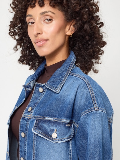 Gang Veste mi-saison '94ZORA JACKET ' en L en bleu denim, Vue avec produit