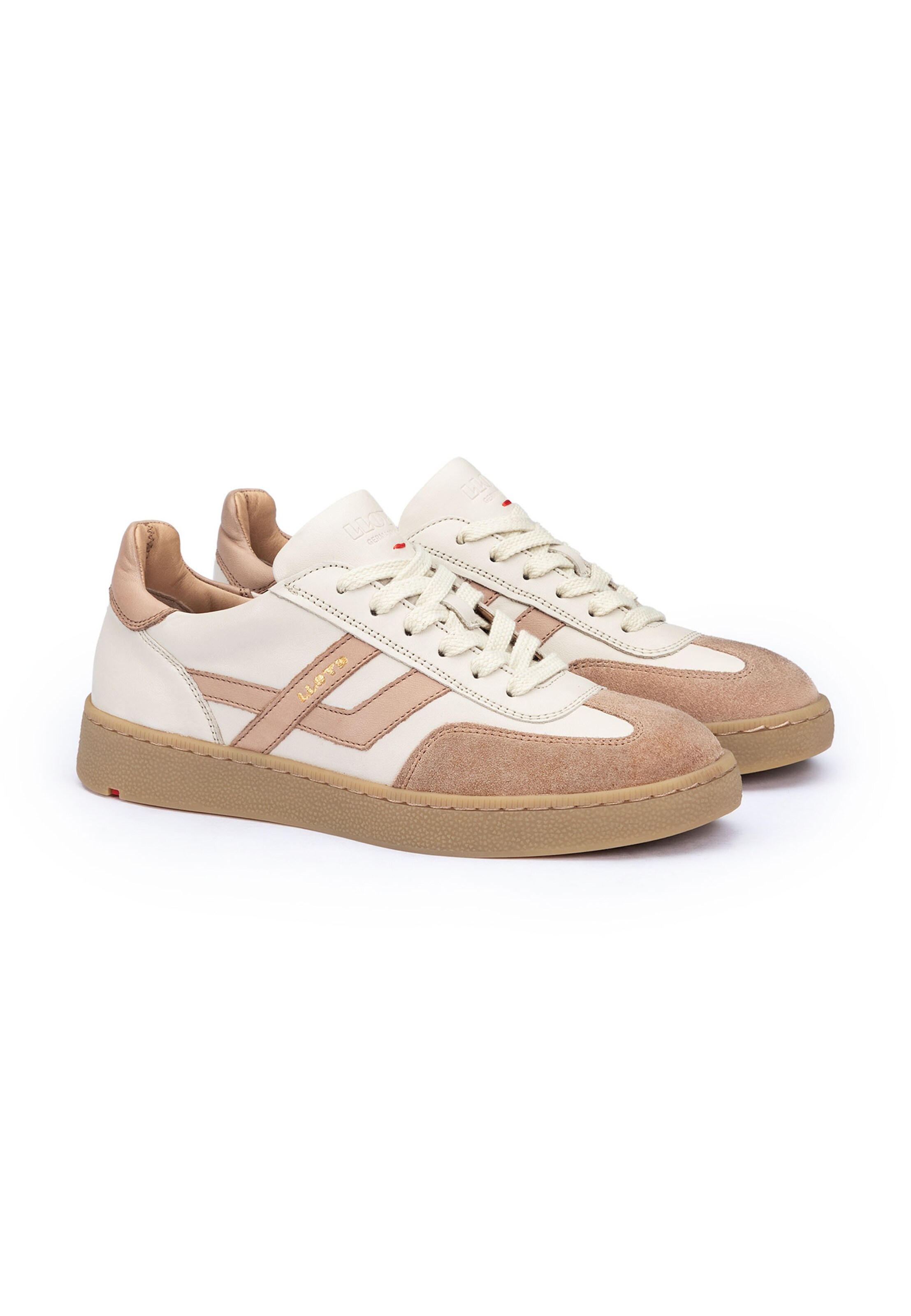 LLOYD Platform trainers in Beige