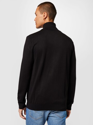 Petrol Industries Knit Cardigan in Black