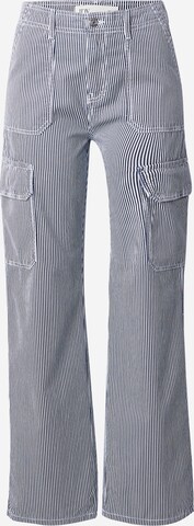 JDY Regular Trousers 'ABBY' in Blue: front