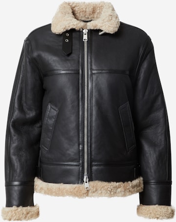 AllSaints - Chaqueta de entretiempo 'LOREL' en negro: frente