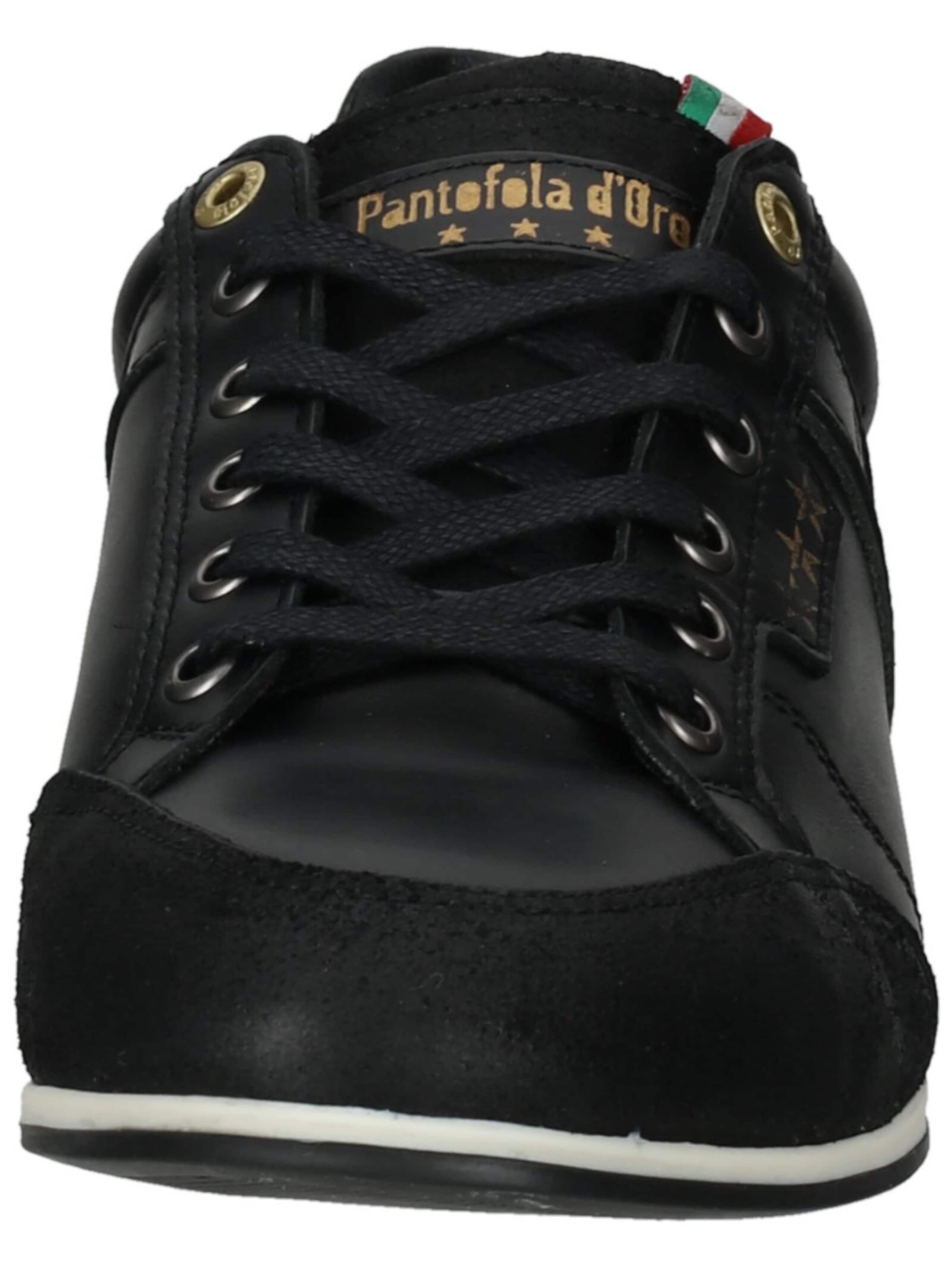 Baskets basses 'Roma' PANTOFOLA D'ORO en noir
