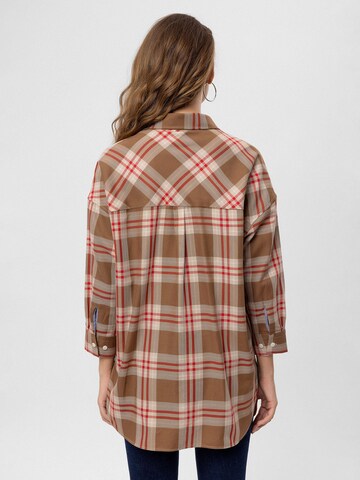 By Diess Collection Blouse in Bruin