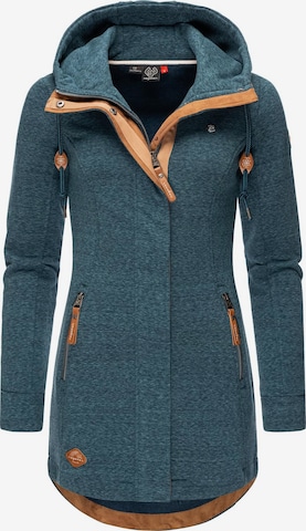 Giacca di felpa di Ragwear in blu: frontale