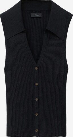 MANGO Strikvest 'GOLETA' i sort: forside