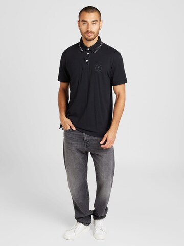 TOM TAILOR Poloshirt in Schwarz