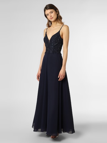 Luxuar Fashion Evening Dress ' ' in Blue: front