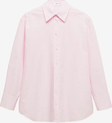 MANGO Bluse 'COLETE' i pink: forside