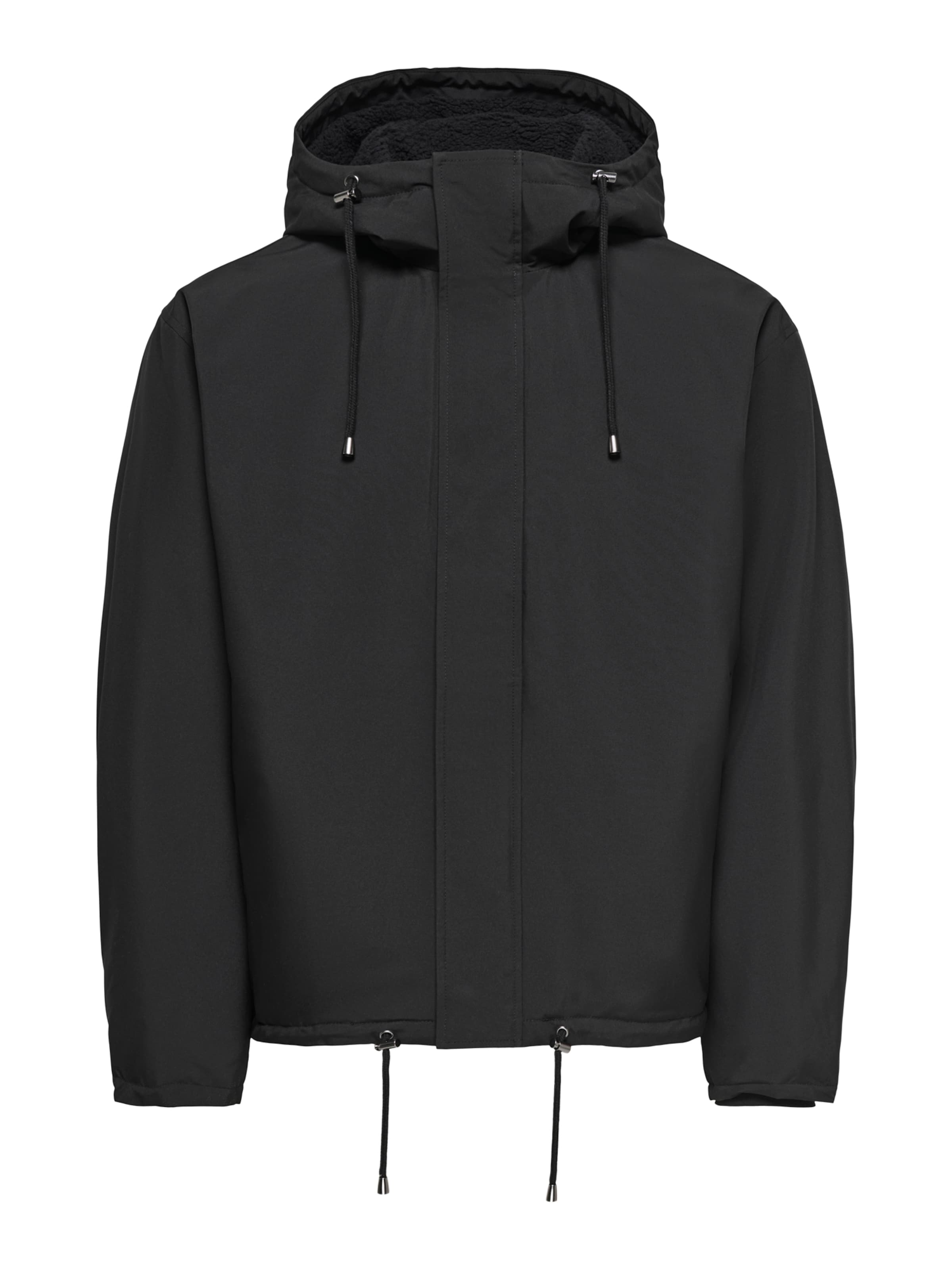 Only & Sons Jacke 'ONSALEX' in Schwarz: Vorderseite