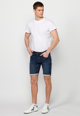 KOROSHI Regular Shorts in Blau