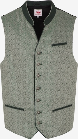 SPIETH & WENSKY Traditional Vest 'Alec' in Grey: front