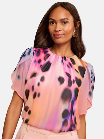 love & roses Blouse in Roze: voorkant