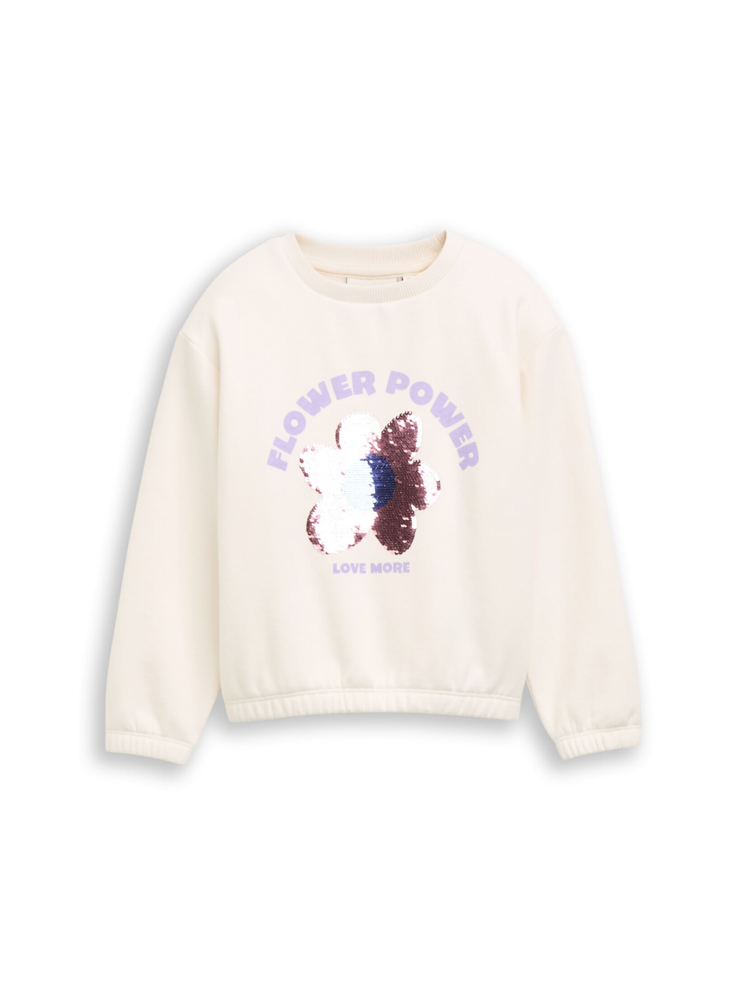 Sweat-shirt TOM TAILOR en marron : devant