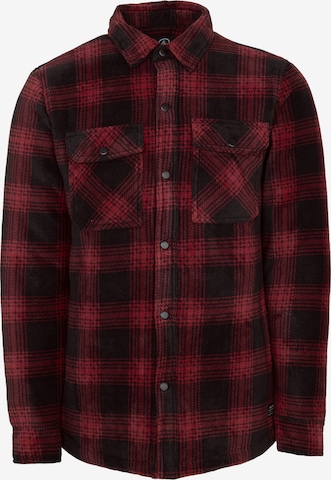 Volcom Comfort fit Button Up Shirt in Red: front