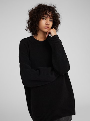 EDITED Oversized trui 'Luca' in Zwart