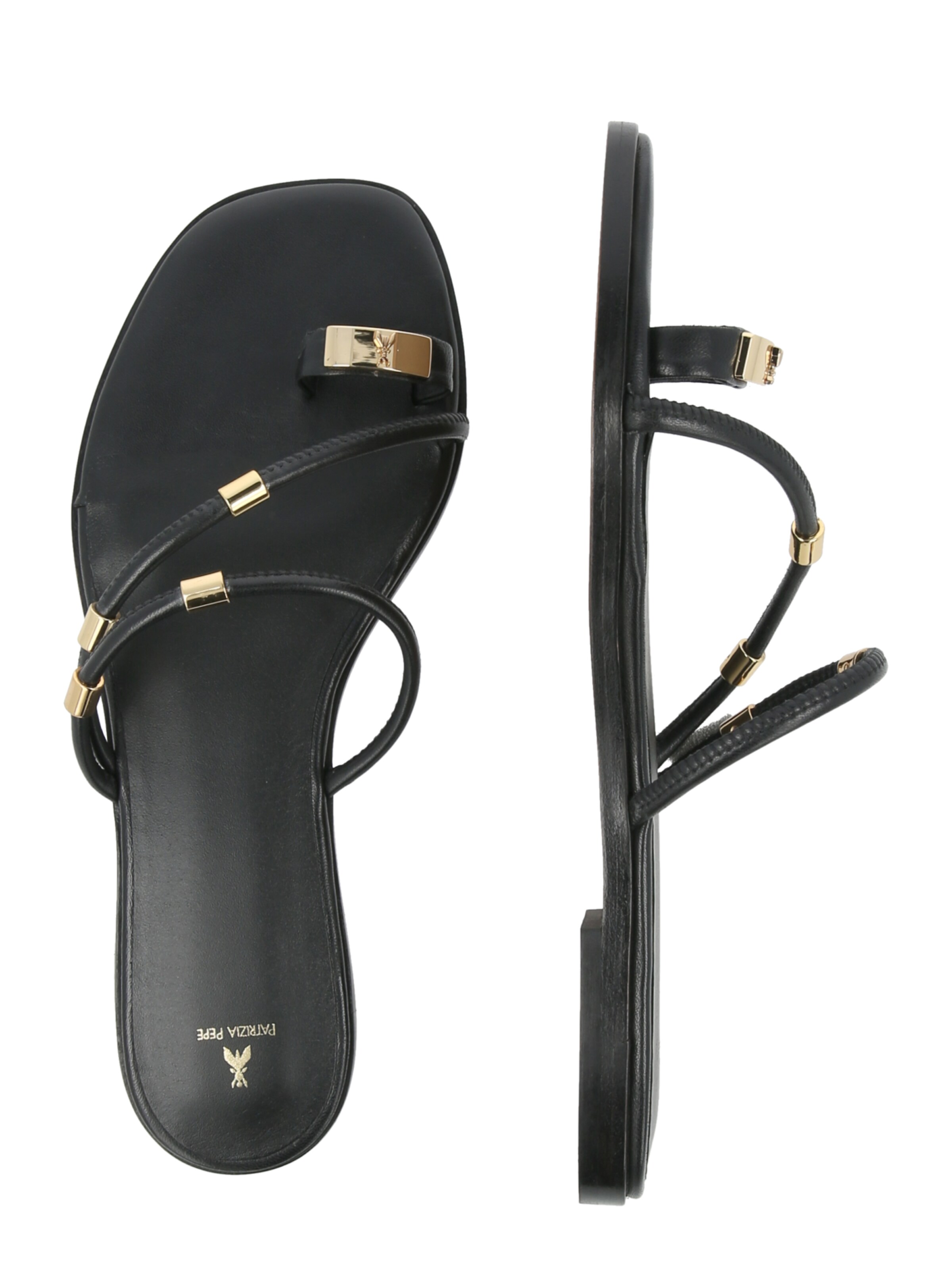 PATRIZIA PEPE - Sandalias de dedo en negro