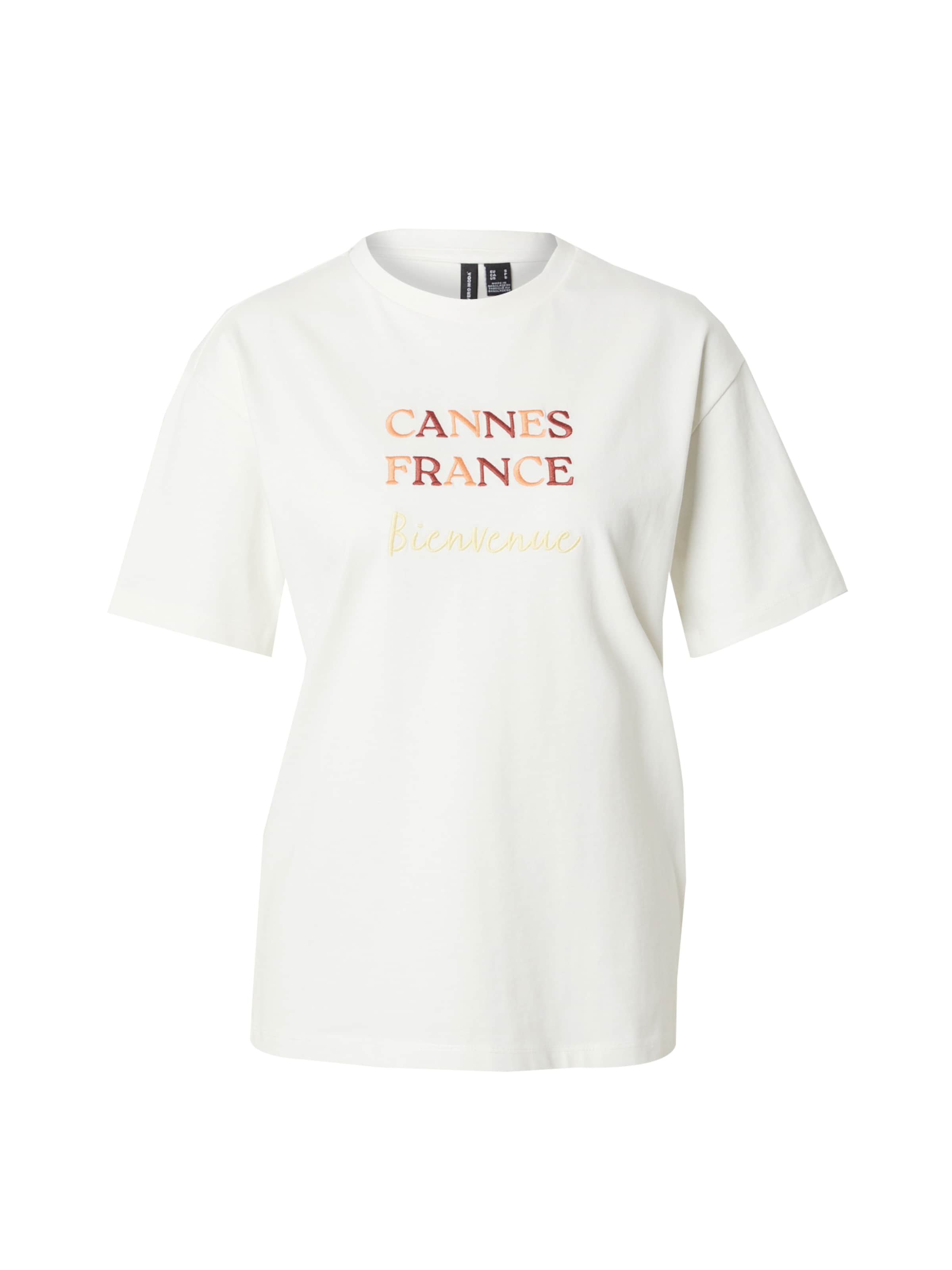 VERO MODA Μπλουζάκι 'VMSARA MIA' σε λευκό: μπροστά