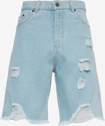 Karl Kani Regular Jeans in Blauw: voorkant