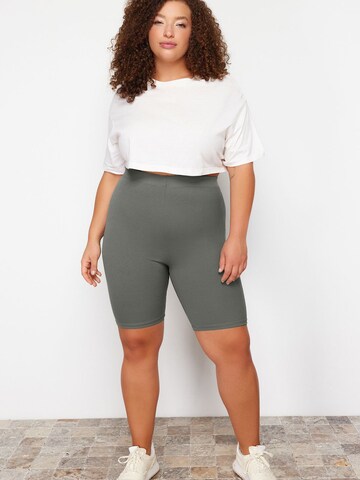 Skinny Leggings Trendyol Curve en bleu