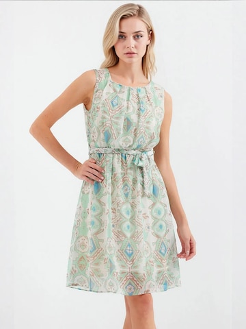 Bigdart Dress in Green: front